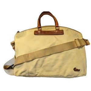 🚫SOLD🚫 Dooney & Bourke Vintage Florentine Vachetta Leather And Canvas